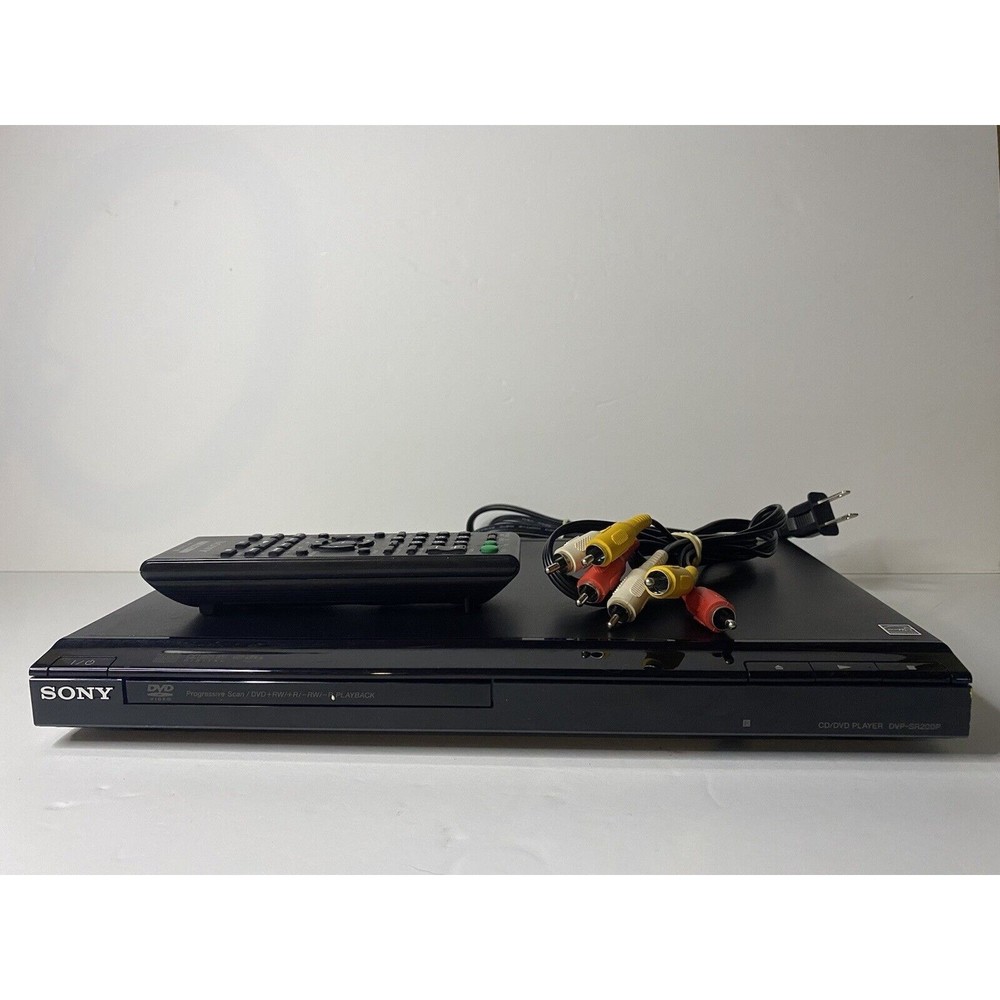 Sony CD/DVD Player DVP-SR200P w/Remote Control Tested Fully Functional